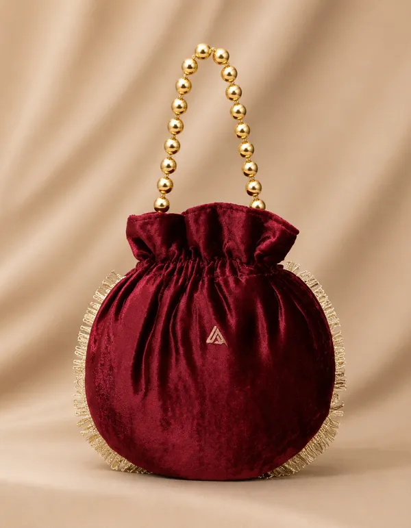 MAUZZEI_Bloom_Potli-_Maroon