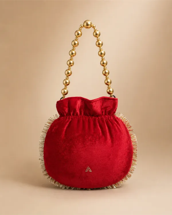 MAUZZEI_Bloom_Potli-_Red