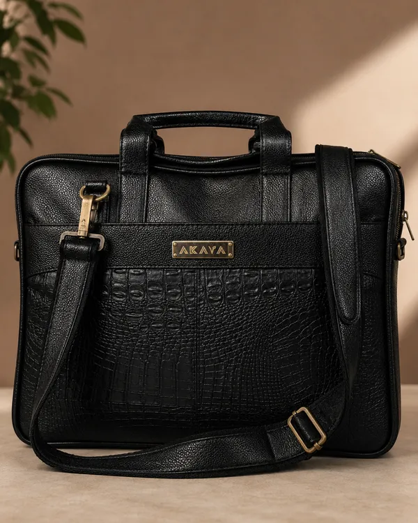 AKAVA_Vegan_Leather_Elegant_Style_Laptop_Bag