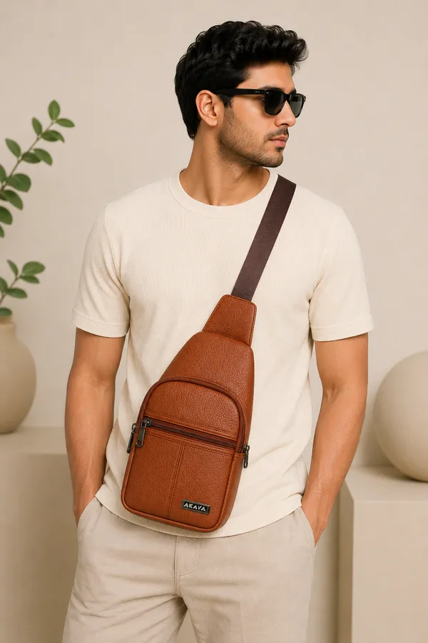 AKAVA_Natural_Leather_Chest_Sling_Bag
