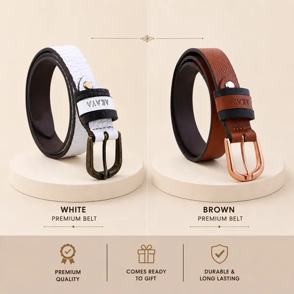 Women_Croco_Emboed_Leather_Belt_Pack_Of_2