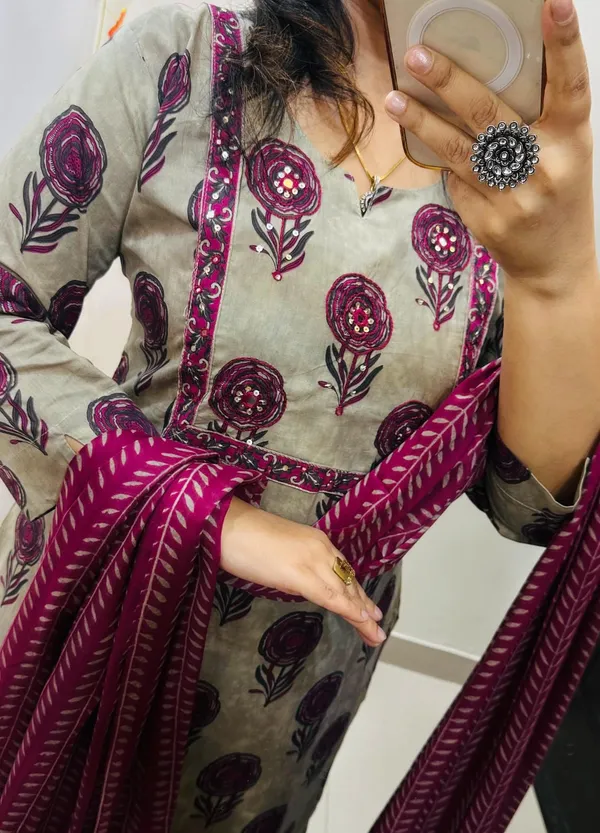 Women_Trendy_Cotton_Cream_Kurta_With_Pant_and_Dupatta