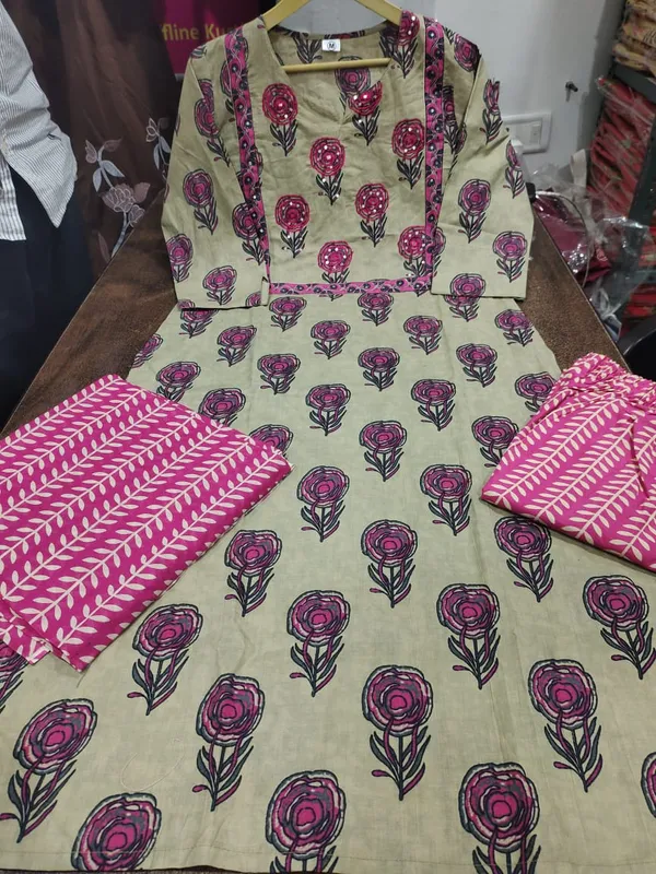Women_Trendy_Cotton_Cream_Kurta_With_Pant_and_Dupatta