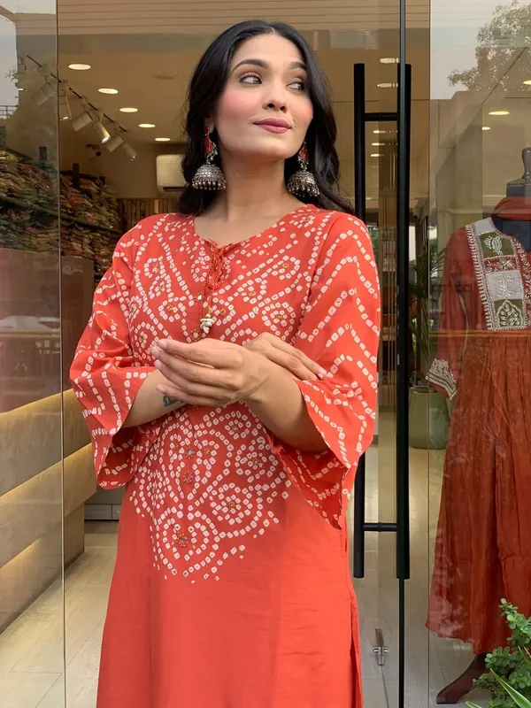 Women_Trendy_Cotton_Orange_Kurta_With_Pant_and_Dupatta