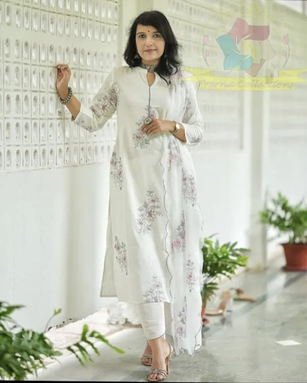 Women_Trendy_Cotton_White_Kurta_With_Pant_and_Dupatta