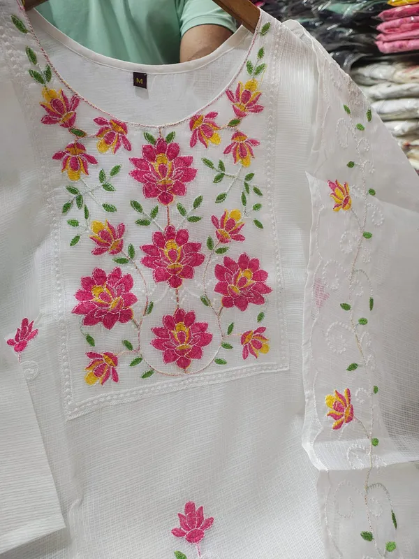 Women_Trendy_Cotton_White_Kurta_With_Pant_and_Dupatta
