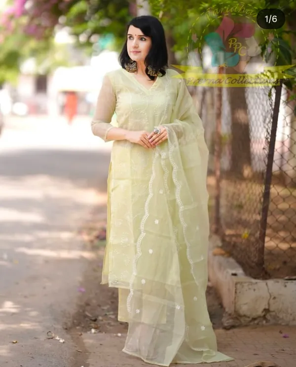 Women_Trendy_Cotton_Yellow_Kurta_With_Pant_and_Dupatta