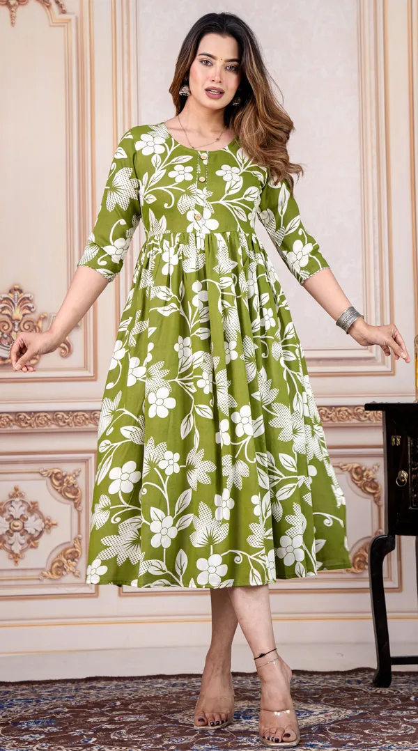 Green_Viscose_Rayon_Floral_Print_Anarkali_Gown_For_Women