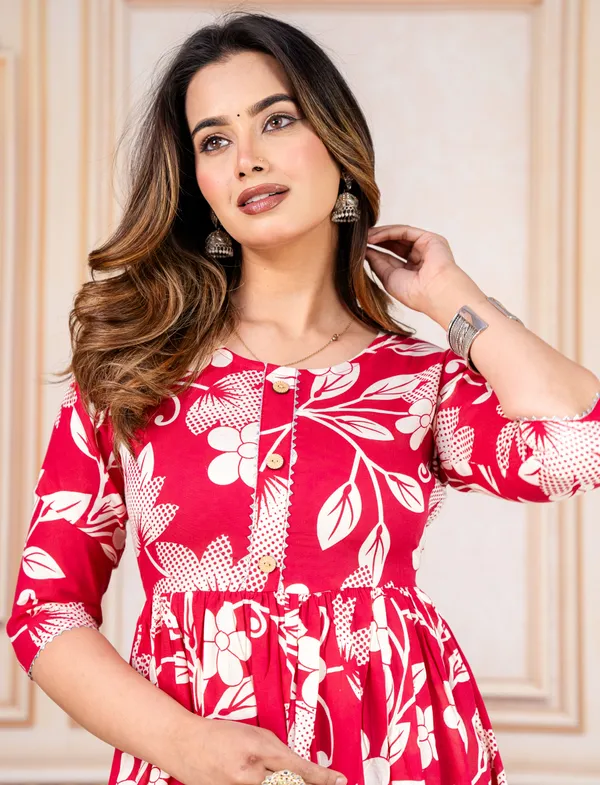 Pink_Viscose_Rayon_Floral_Print_Anarkali_Gown_For_Women