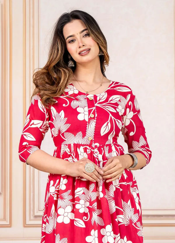 Pink_Viscose_Rayon_Floral_Print_Anarkali_Gown_For_Women