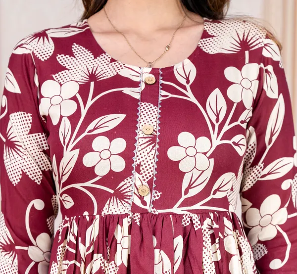 Maroon_Viscose_Rayon_Floral_Print_Anarkali_Gown_For_Women