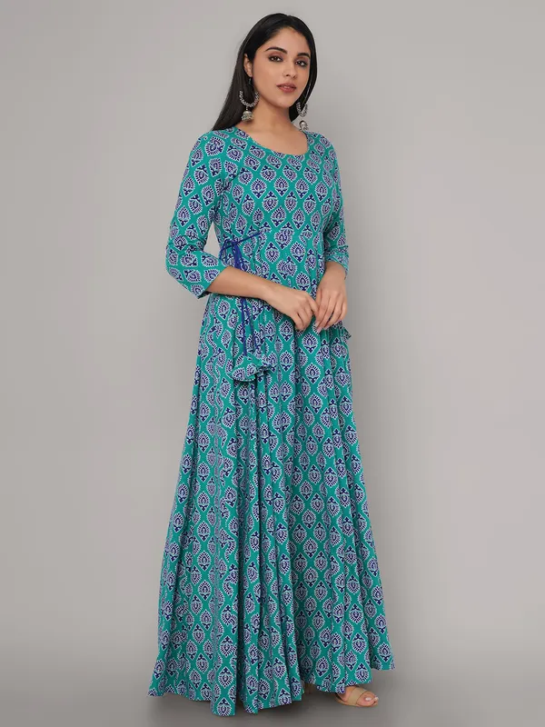 Blue_Viscose_Rayon_Anarkali_Gown_For_Women