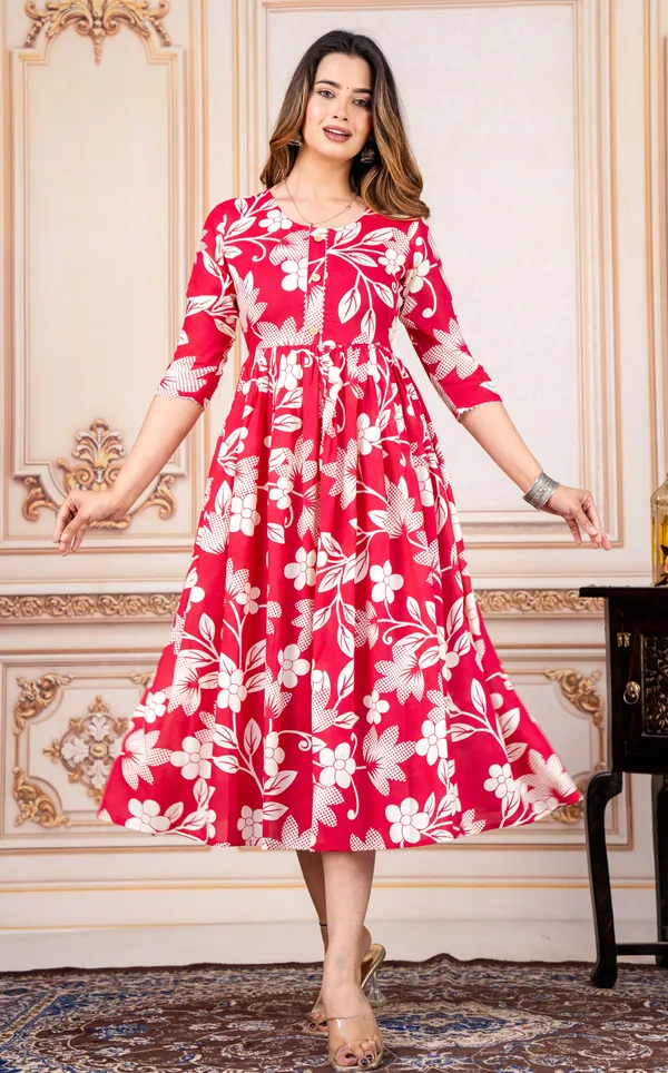 Pink_Viscose_Rayon_Floral_Print_Anarkali_Gown_For_Women