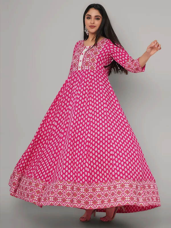 Pink_Viscose_Rayon_Anarkali_Gown_For_Women