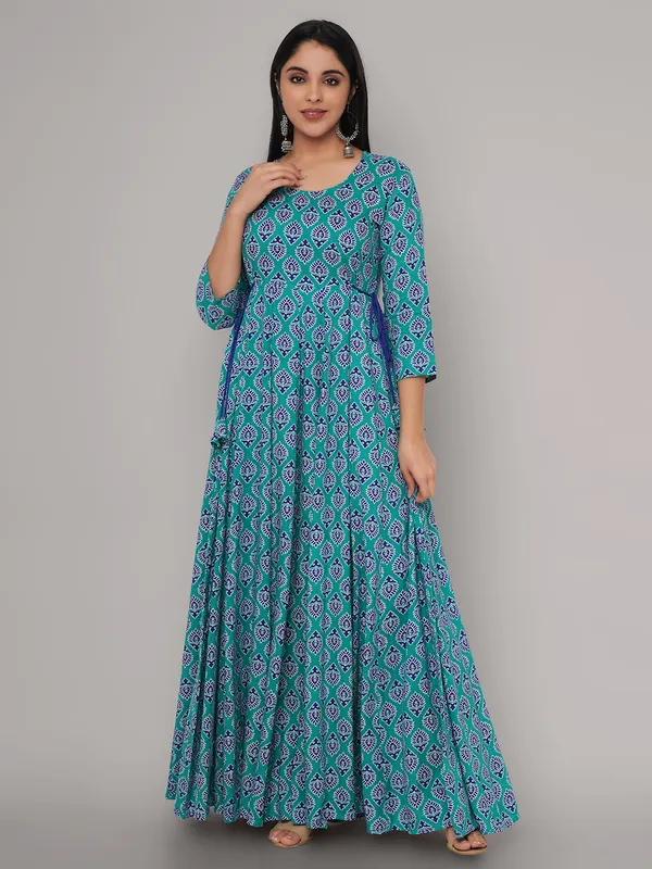 Blue_Viscose_Rayon_Anarkali_Gown_For_Women