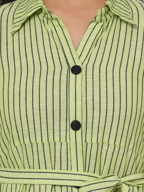 Green_Viscose_Rayon_Striped_Relaxed_Dress_For_Women
