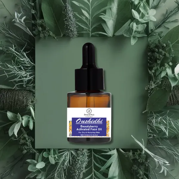 SwarnDhrā_Oushidhi_Beautyberry_Activated_Face_Oil_With_Dropper