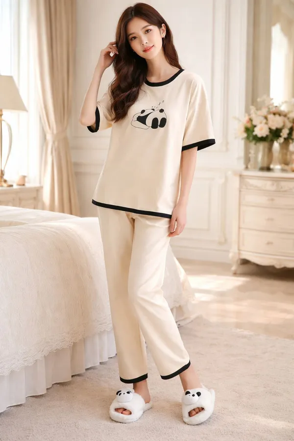 Women_Printed_White_Top_And_Pyjama_Set