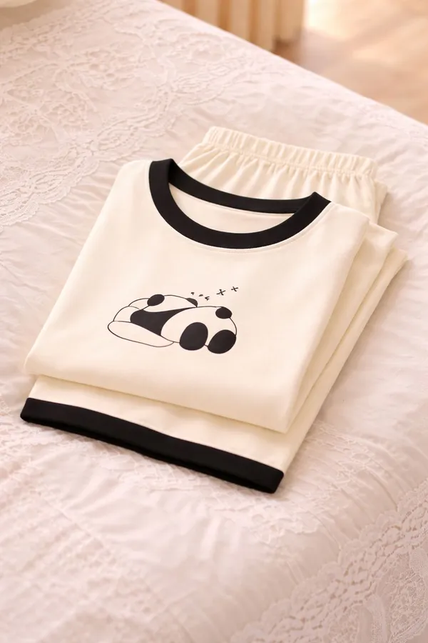 Women_Printed_White_Top_And_Pyjama_Set