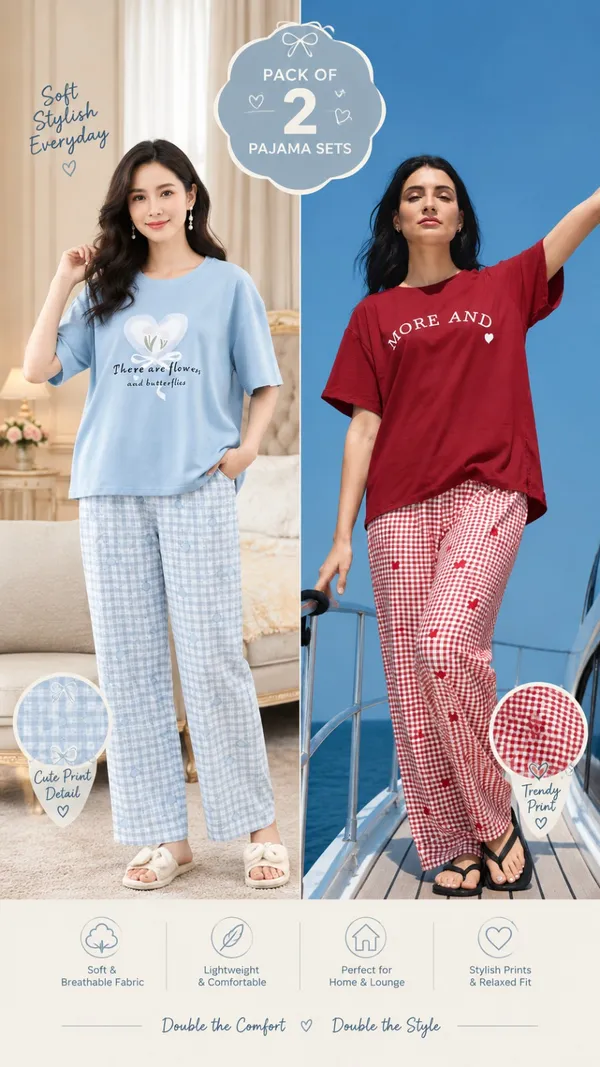 Women_Printed_Top_And_Pyjama_Set-Combo