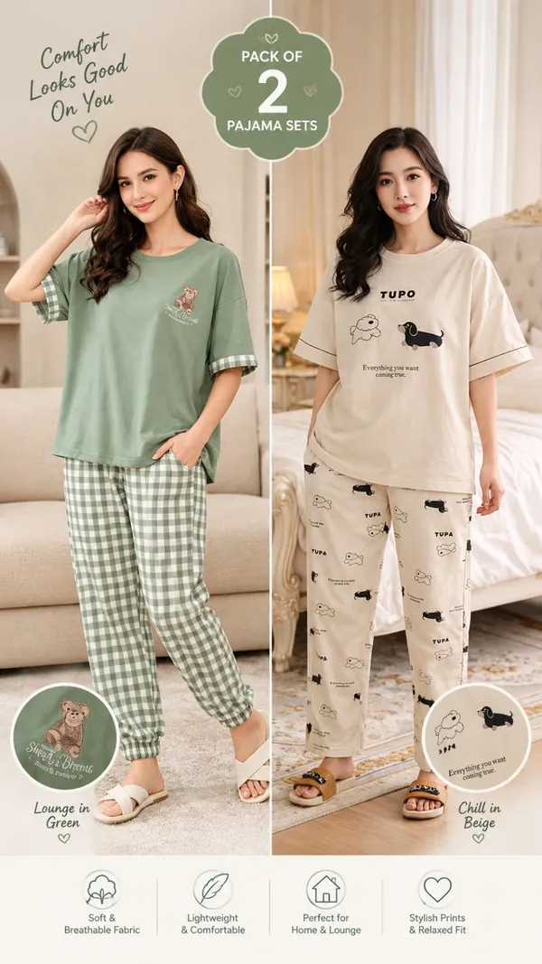Women_Printed_Top_And_Pyjama_Set-Combo
