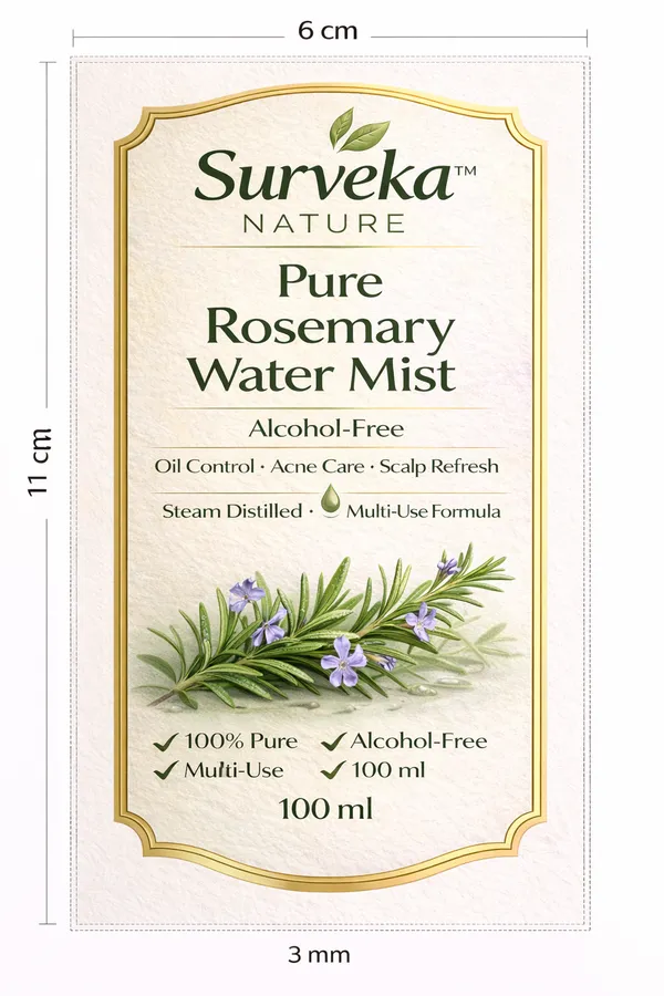 Surveka_Nature_Pure_Rosemary_Water_Mist_&_Toner_100Ml