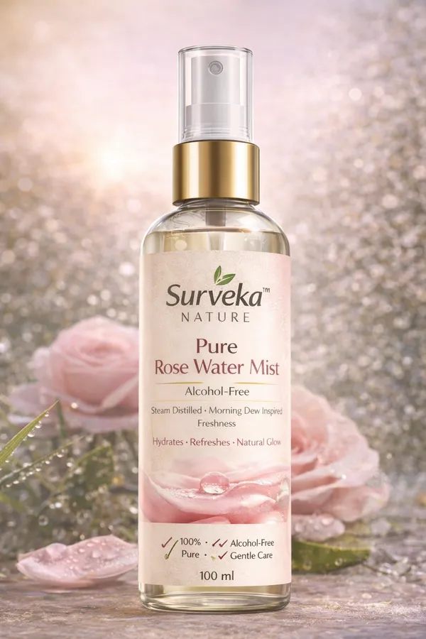 Surveka_Nature_Pure_Rose_Water_Mist_Alcohol_Free_100_Ml