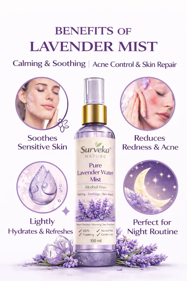 Surveka_Pure_Lavender_Water_Mist_Alcohol-Free_100_Ml