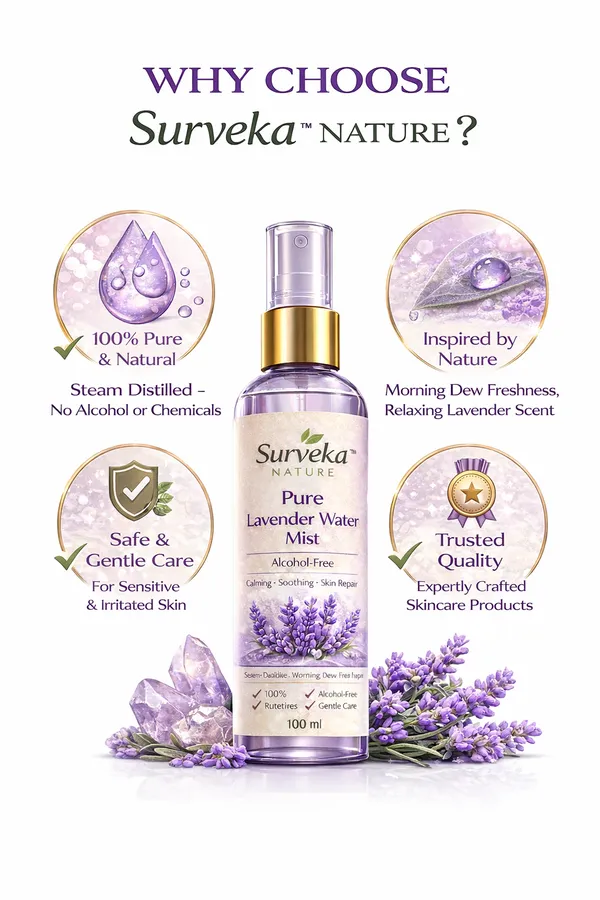Surveka_Pure_Lavender_Water_Mist_Alcohol-Free_100_Ml