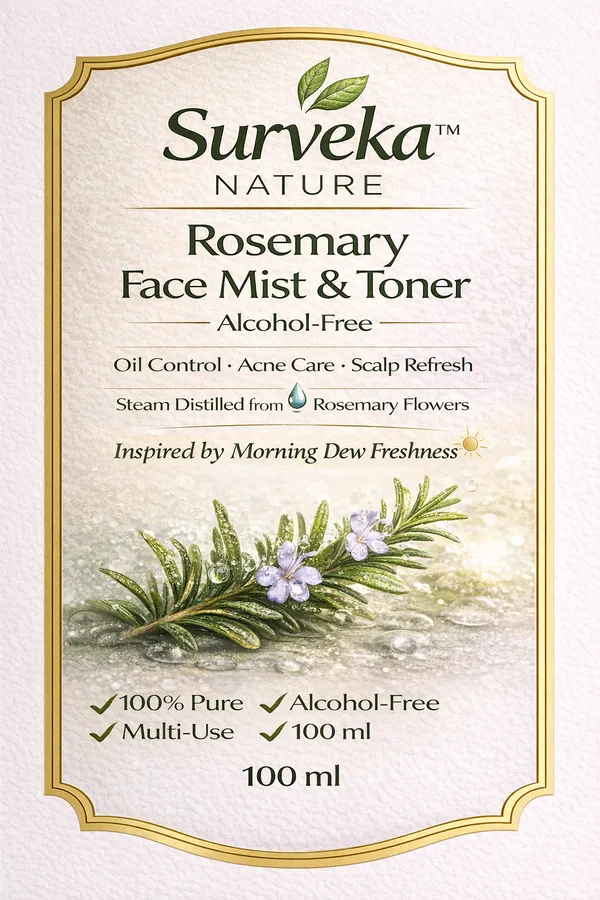 Surveka_Nature_Pure_Rosemary_Water_Mist_&_Toner_100Ml