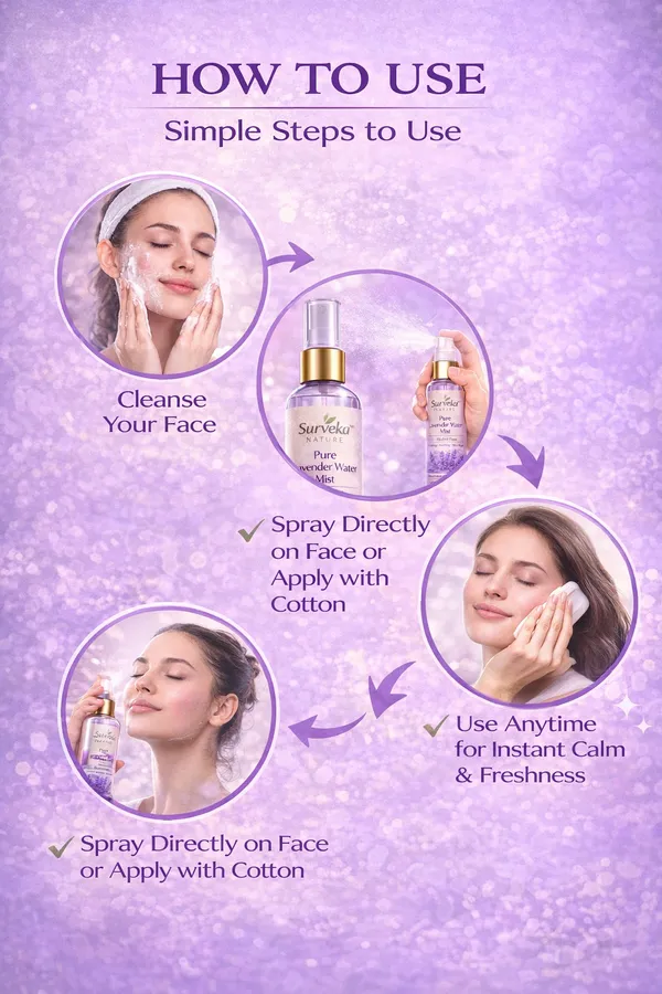 Surveka_Pure_Lavender_Water_Mist_Alcohol-Free_100_Ml