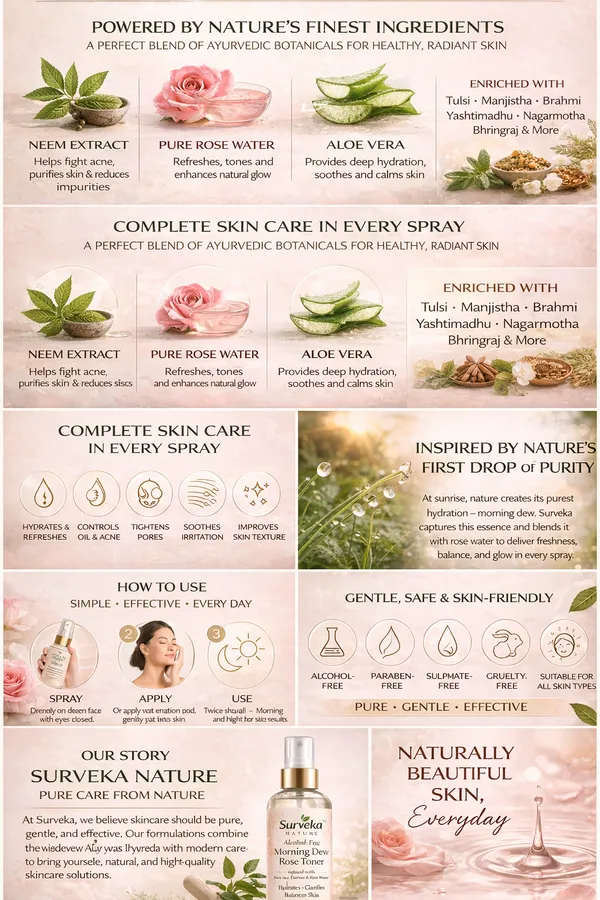Surveka_Nature_Morning_Dew_Rose_Toner_Alcohol_Free_100Ml