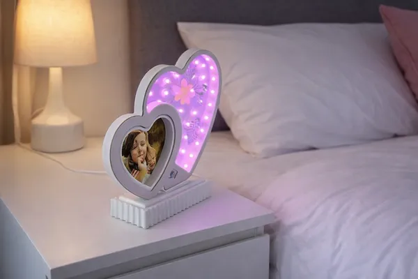Acrylic_Mdf_Heart_Shape_Infinity_Led_Butterfly_Photo_Frame