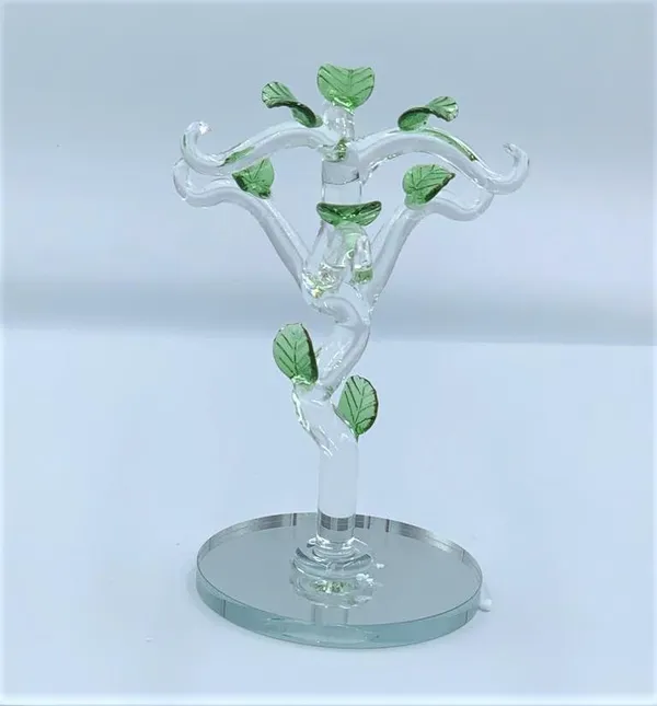 Purple_Glass_6_Apple_Tree_Showpiece