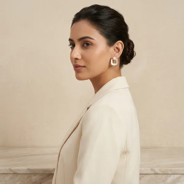 Gold_Plated_Pearl_Double_Square_Geometric_Stud_Earrings_For_Women