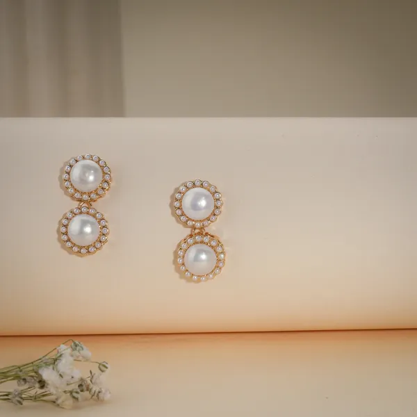 Gold_Plated_And_White_Pearl_Crystal_Drop_Earrings_For_Women