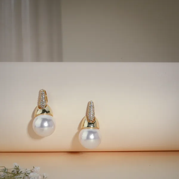 Gold_Plated_White_Pearl_Crystal_Drop_Earrings_For_Women