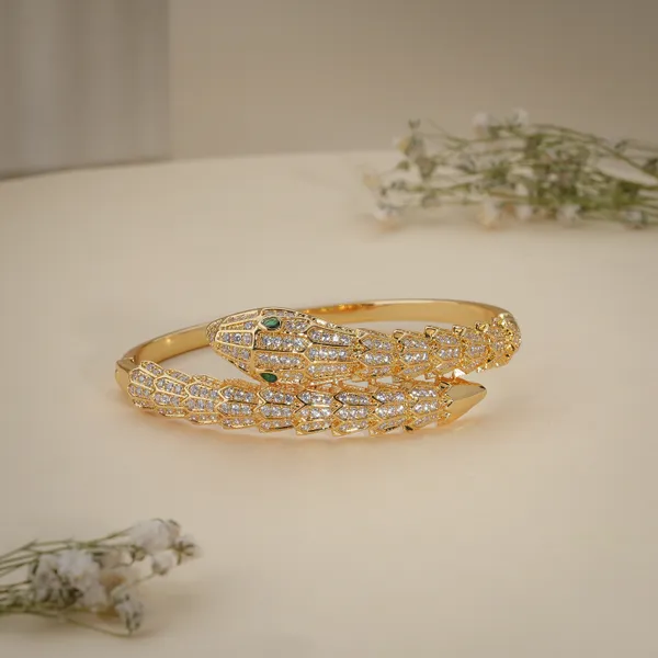 Gold_Plated_Cz_Peacock_Bangle_Bracelet_For_Women