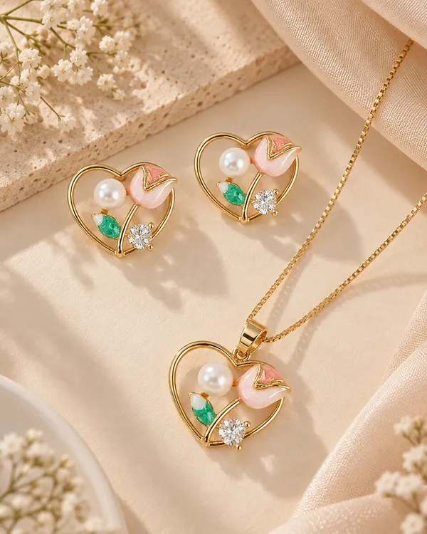 Heart-Shaped_Floral_Gold_Jewelry_Set