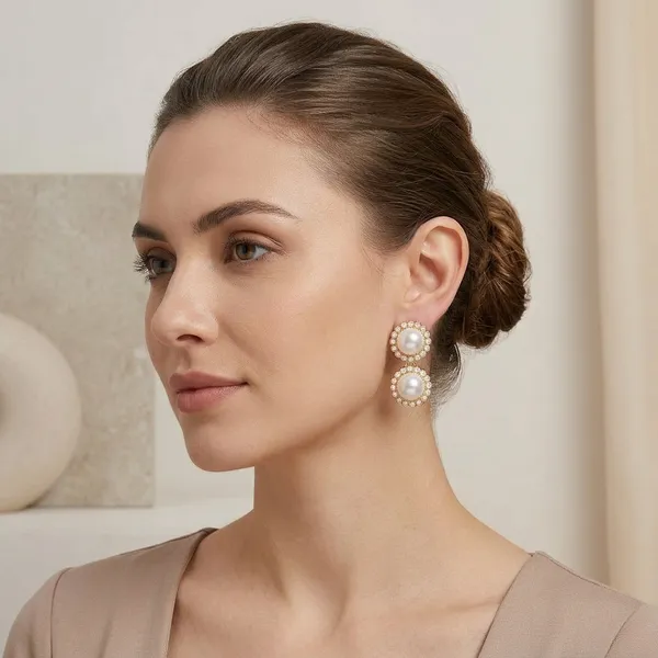 Gold_Plated_And_White_Pearl_Crystal_Drop_Earrings_For_Women