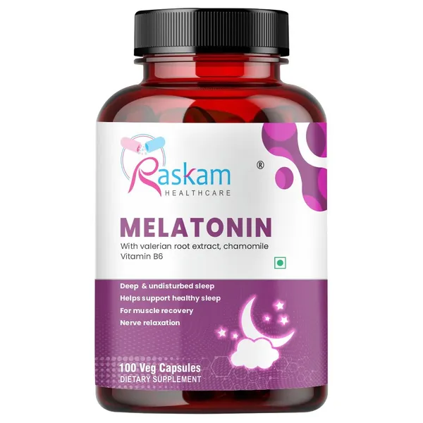 Raskam_Melatonin_5mg_100_Capsules_Promotes_Sleep_And_Relaxation