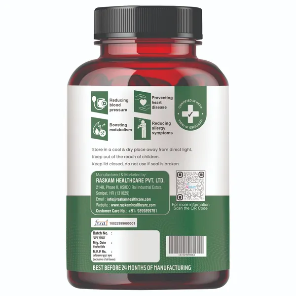 Raskam_Spirulina_Super_Foods_60_Capsules_Supports_Weight_Management_Boosts_Immunity_For_Both_Men_Women