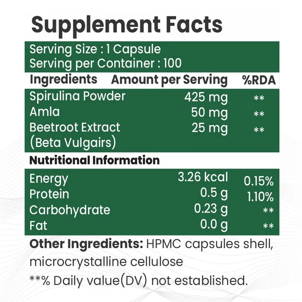 Raskam_Spirulina_Super_Foods_60_Capsules_Supports_Weight_Management_Boosts_Immunity_For_Both_Men_Women