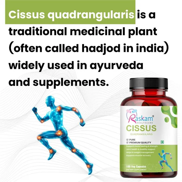 Raskam_Cissus_Quadrangularis_Extract_1000mg_100_Veg_Capsules_Bone_Joint_Wellness