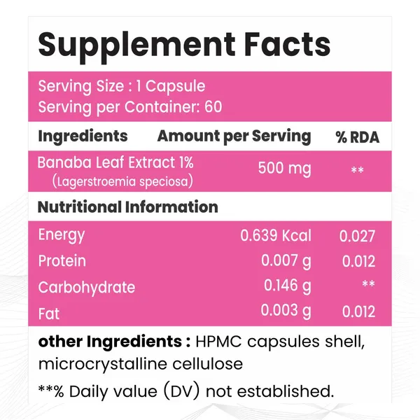 Raskam_Banaba_Leaf_Extract_60_Veg_Capsules_Non_Gmo_Gluten_Free_Supports_Healthy_Blood_Sugar_Levels