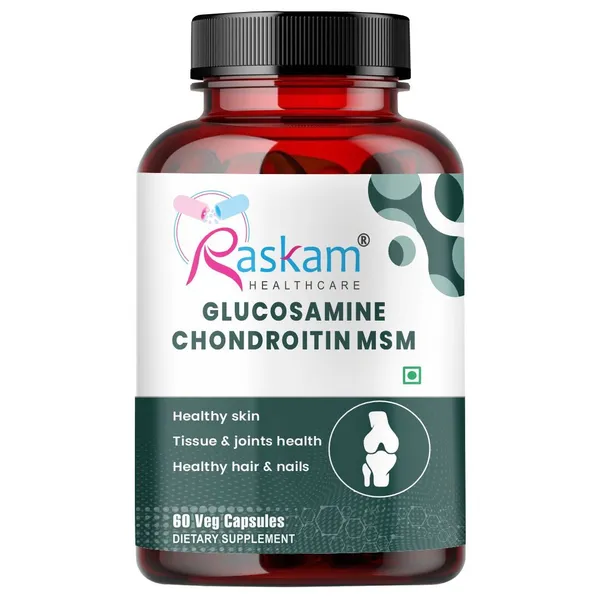 Raskam_Glucosamine_Chondroitin_Msm_For_Cartilage_Joint_And_Bone_60_Capsules