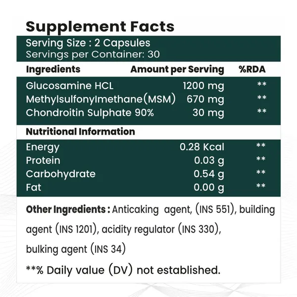 Raskam_Glucosamine_Chondroitin_Msm_For_Cartilage_Joint_And_Bone_60_Capsules