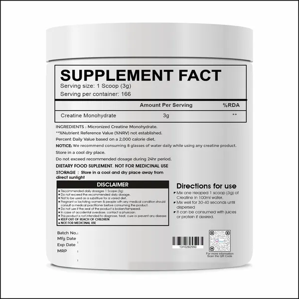 Raskam_Creatine_Monohydrate_Powder_For_Muscle_Building_Performance_166_Servings_Unflavoured_500gm