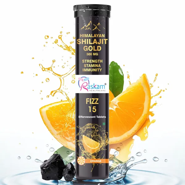 Raskam_Shilajit_Gold_Effervescent_Tablets_Ayurvedic_Himalayan_Shilajit_Original_Effervescent_Tablets_For_Men_Helps_In_Boosting_Strength_Stamina_Power_Pure_Shilajit_Gold_For_Men_No_Added_Sugar_Orange_Flavor_15_Fizz_Tablets_500mg
