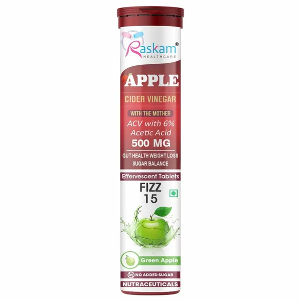 Raskam_Apple_Cider_Vinegar_Effervescent_Tablets_Acv_For_Digestion_Gut_Health_Metabolism_Weight_Management_No_Added_Sugar_Green_Apple_Flavor_15_Fizz_Tablets_500mg
